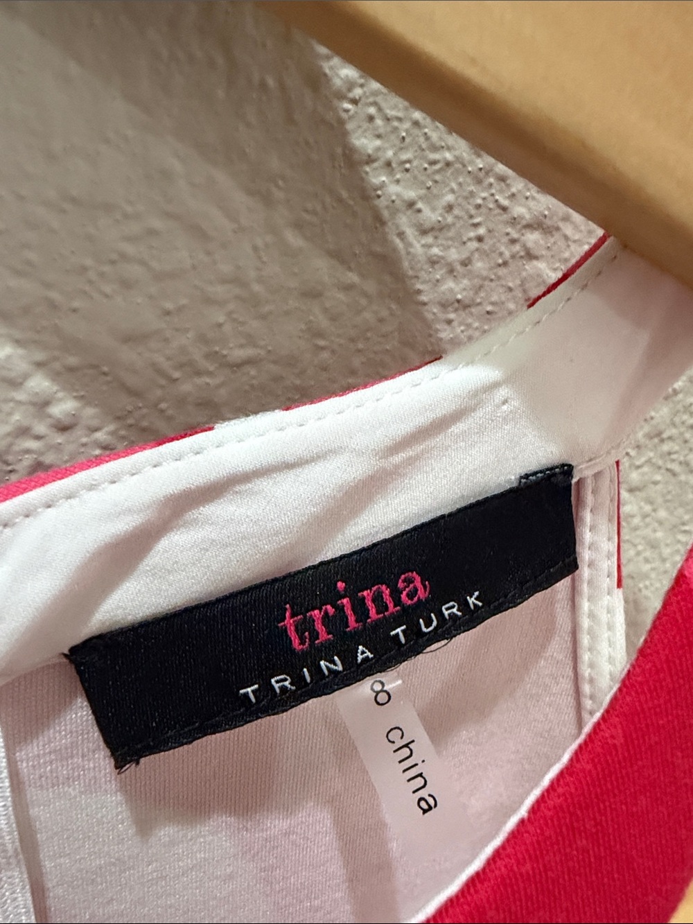 Trina Turk Pink and White Floral Midi Dress - Picture 3 of 5
